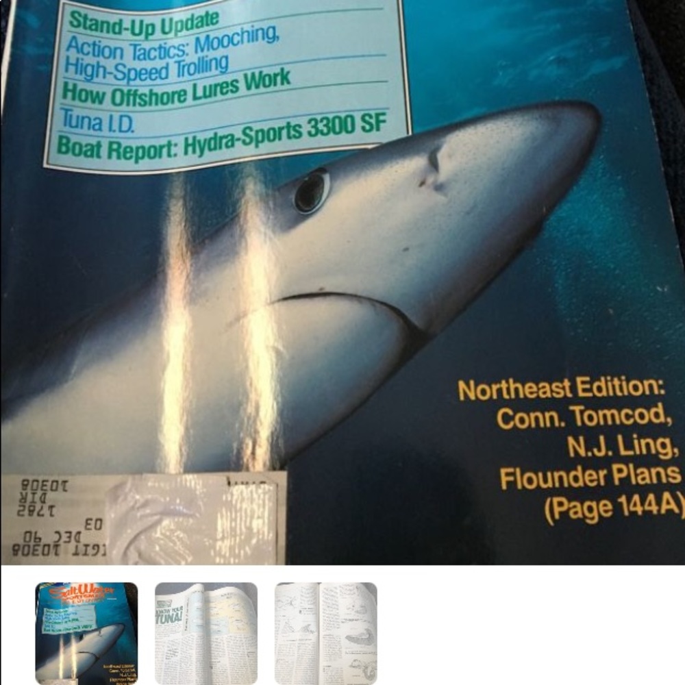 HUGE 40 year collection Salt Water Sportsman magazine. 50$ per year-negotiable.